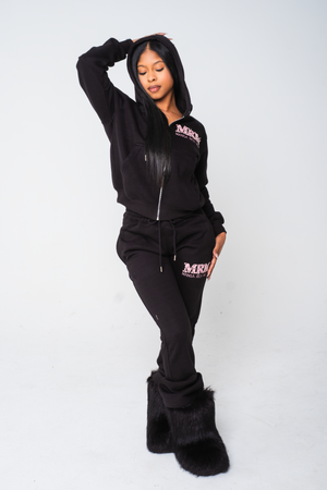 Cozy sweatsuit (black)