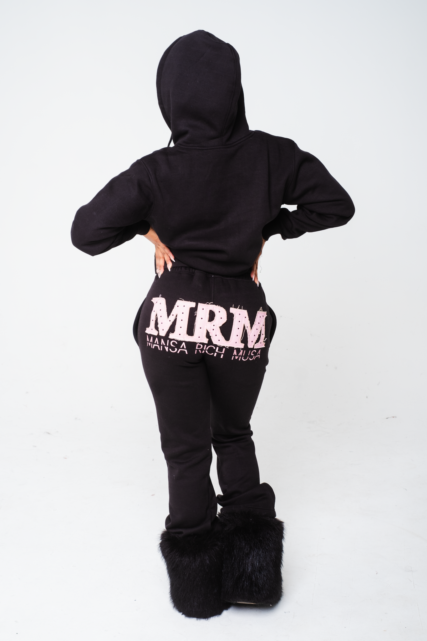 Cozy sweatsuit (black)