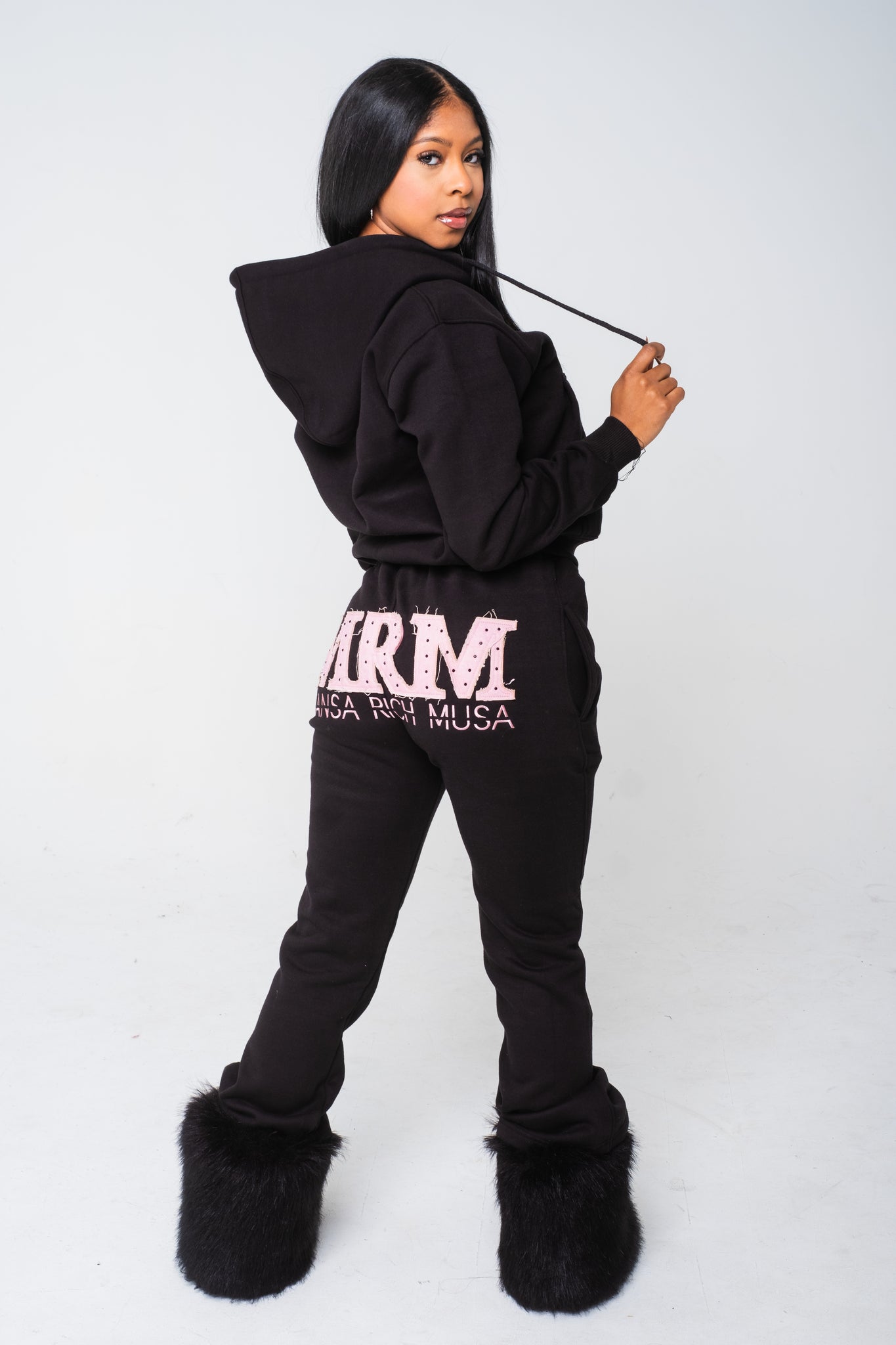 Cozy sweatsuit (black)