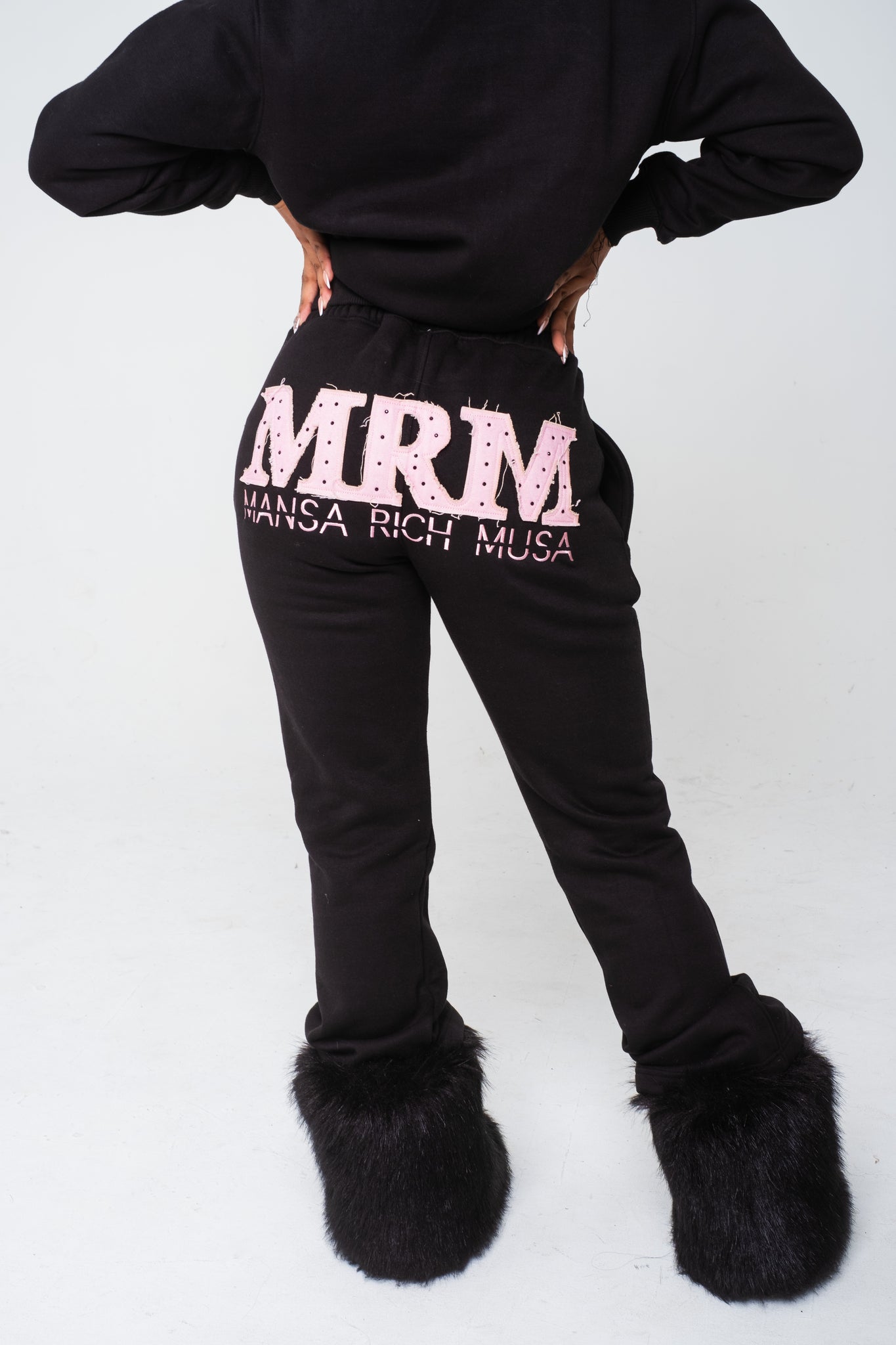 Cozy sweatsuit (black)