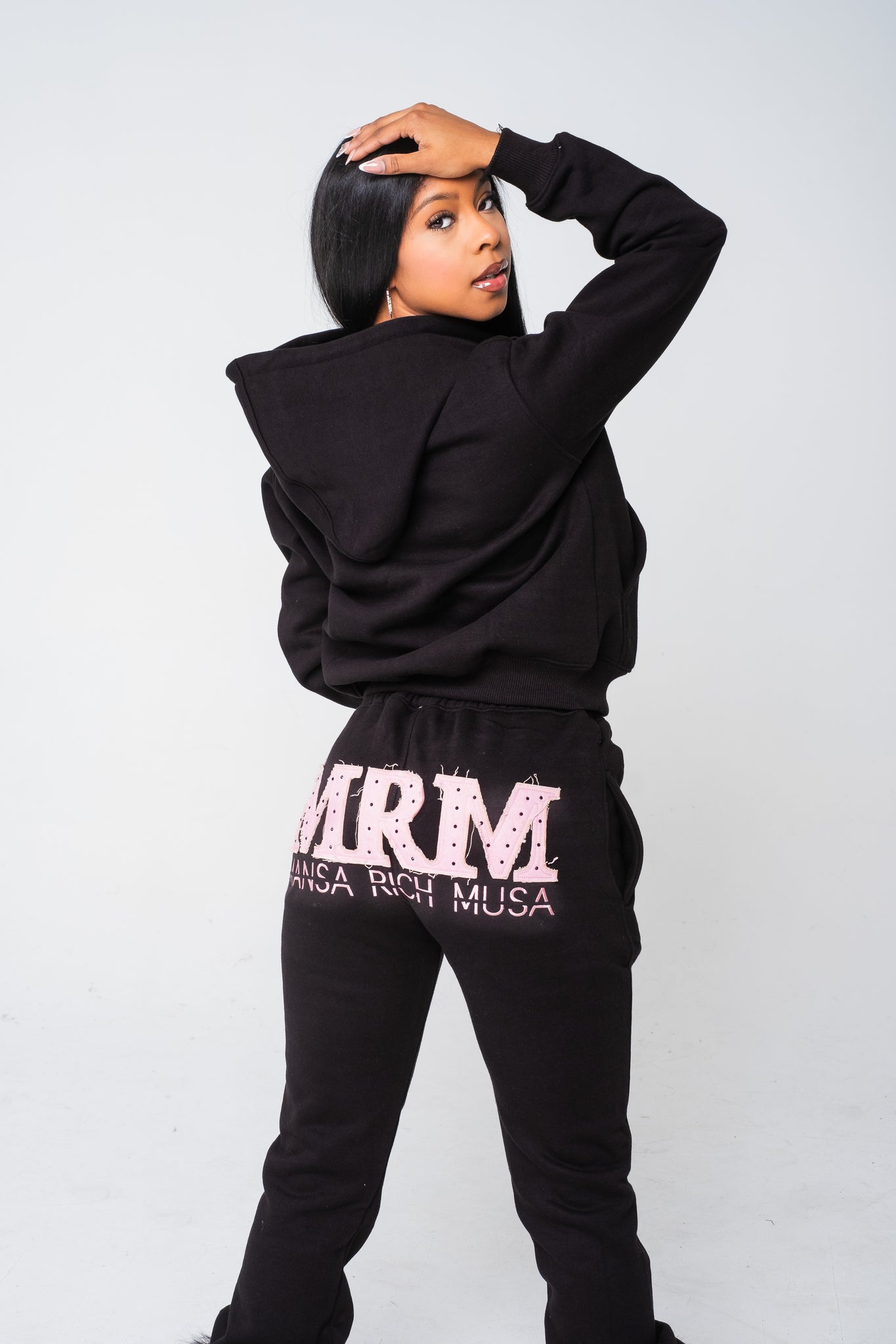 Cozy sweatsuit (black)