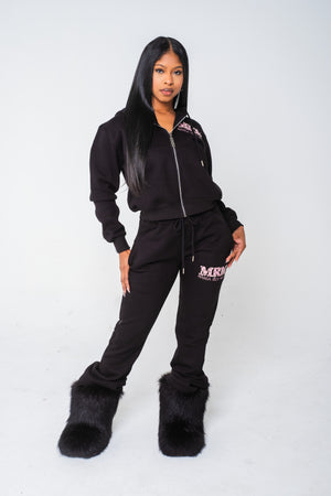 Cozy sweatsuit (black)