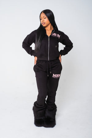 Cozy sweatsuit (black)