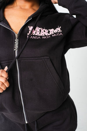 Cozy sweatsuit (black)