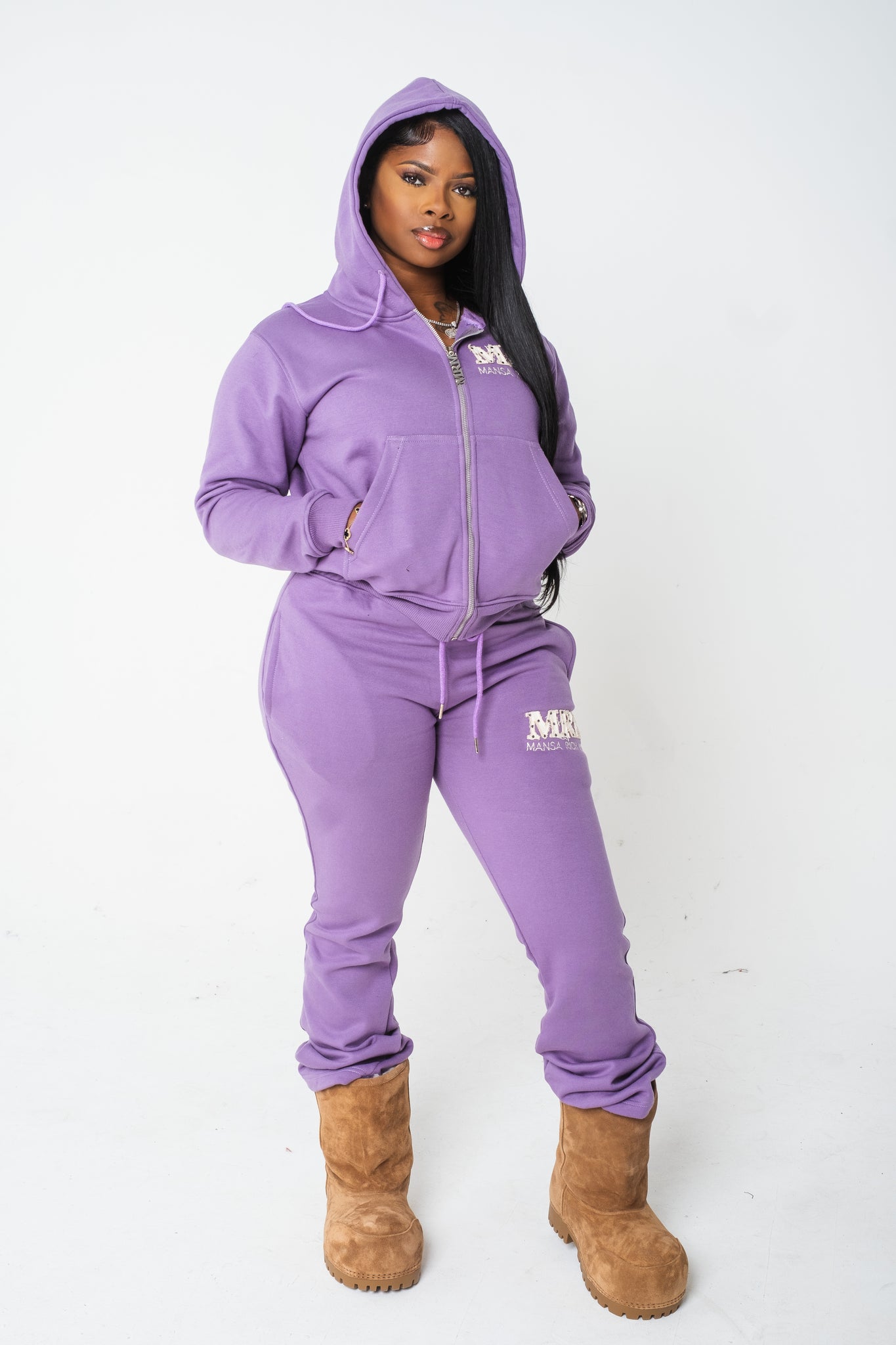 Cozy sweatsuit (purple)